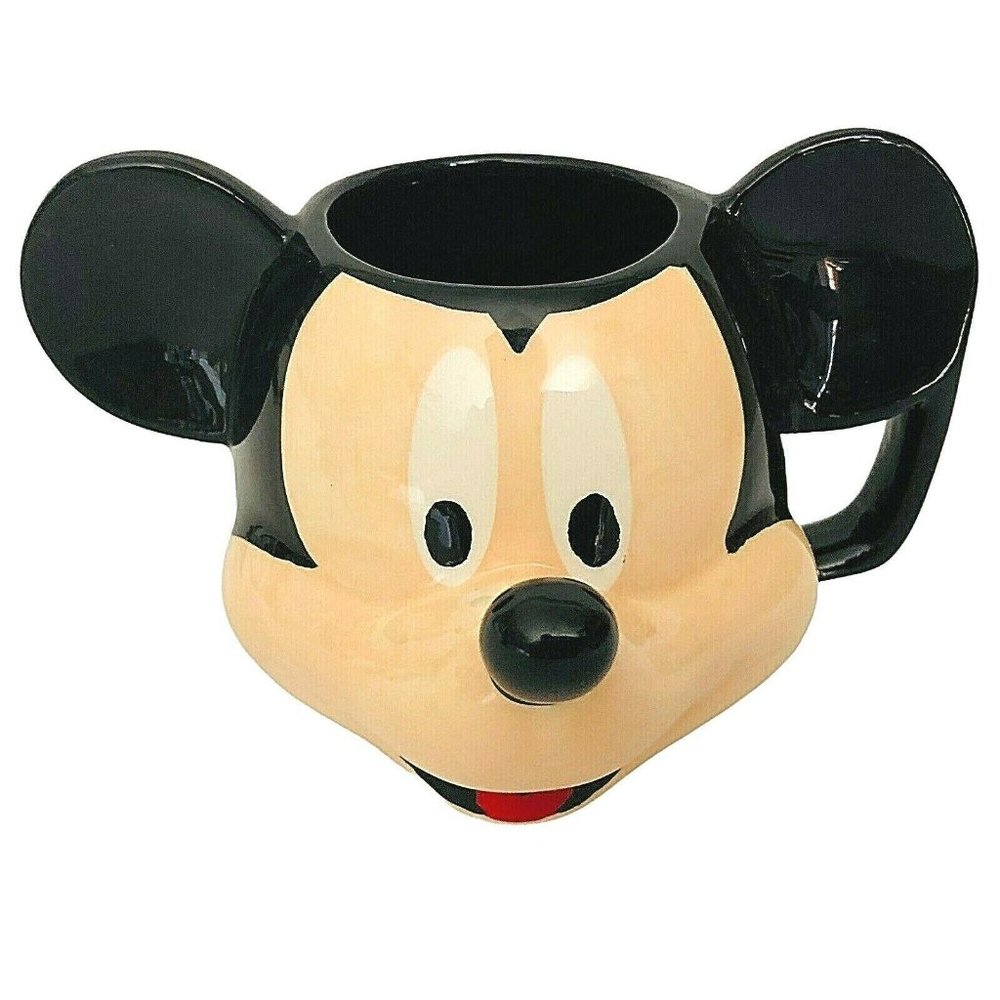 New‎ Disney Mickey Mouse 3D Mug Head Face 16 OZ